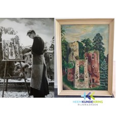Ben Droste Het schilderij